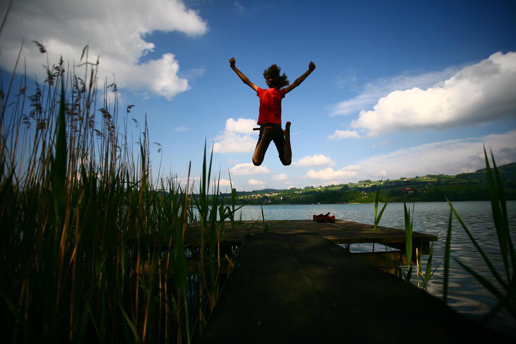 Nussbaumer Am Irrsee Tiefgraben ภายนอก รูปภาพ